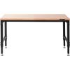 VEVOR Workbench A3 Steel Work Bench For Garage max. 1500W Heavy Duty Workbench 220lbs Weight Capacity 0.47" Bench top Thickness Hardwood Workbench 1.5