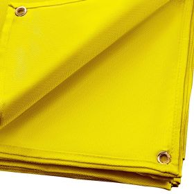 VEVOR 8 x 10 Ft Welding Blanket Gold Fiberglass Blanket Portable Fiberglass Fire Retardant Blanket Welding Mat Welding Fireproof Thermal Resistant Ins