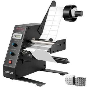 VEVOR Automatic Label Dispenser 110V, 12W AL-1150D Automatic Manual Label Stripper Label Machine 1-8 m/min