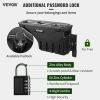 VEVOR Truck Bed Storage Box, Lockable Lid, Waterproof ABS Wheel Well Tool Box 6.6 Gal/20 L with Password Padlock, Compatible with Tundra 2007-2021