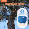 VEVOR 12.7mm Static Climbing Rope 45.7M(150ft) Outdoor Rock Climbing Rope Blue