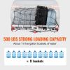VEVOR 49.4 x 22.4 x 7.1 in Hitch Cargo Carrier, 500lbs Loading Capacity Trailer Hitch Mounted Cargo Basket