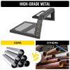 VEVOR Truck Roll Bar Chase Rack Adjustable with 6 Amber Auxiliary Side Marker Lamps, Universal Fit for Pickup Trucks