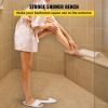 VEVOR Tile Shower Seat, 22.4" x 16" x 20" Ready to Tile Shower Seat, Factory Waterproof & 100% Leak Proof Tileable Shower Corner Seat
