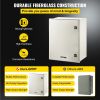 VEVOR NEMA Steel Enclosure, 24 x 20 x 9\'\' NEMA 4X Fiberglass Electrical Box, IP66 Waterproof & Dustproof, Outdoor/Indoor Electrical Junction Box