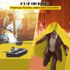 VEVOR 8 x 10 Ft Welding Blanket Gold Fiberglass Blanket Portable Fiberglass Fire Retardant Blanket Welding Mat Welding Fireproof Thermal Resistant Ins